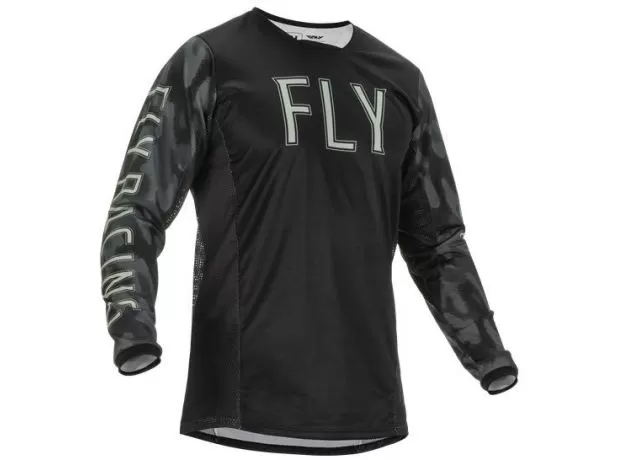 FLY RACING Джерси Kinetic, Размер: L, Цвет: S.E. TACTIC камуфляж/черный/серый 2022