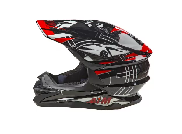 AiM Шлем JK803, Размер: XL, Цвет: RED/BLACK