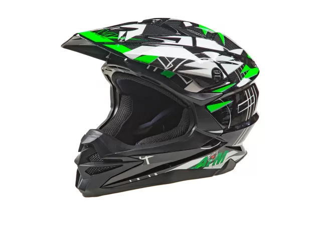 AiM Шлем JK803, Размер: L, Цвет: Green/Black