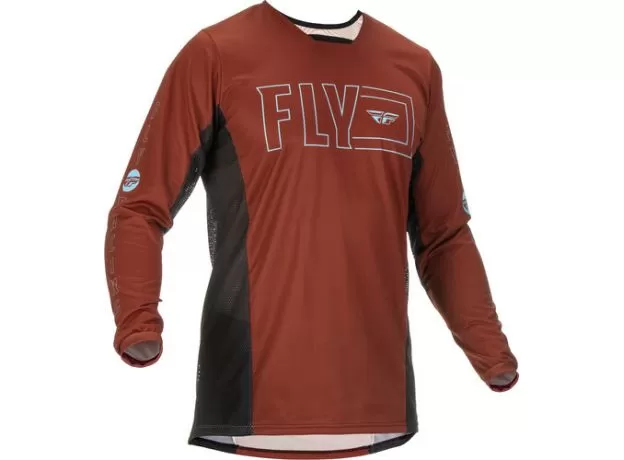 FLY RACING Джерси Kinetic, Размер: XL, Цвет: FUEL оранжевый/черный 2022
