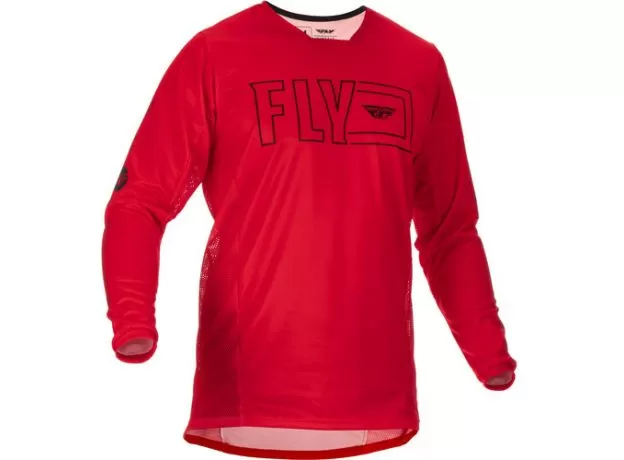 FLY RACING Джерси Kinetic, Размер: M, Цвет: FUEL красный/черный 2022
