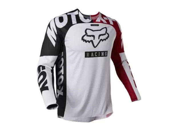 FOX Джерси 360, Размер: M, Цвет: Paddox Red/Black/White 2022