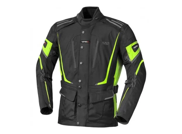 IXS Мотокуртка Powell женская, Размер: L, Цвет: BLACK/YELLOW