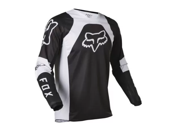 FOX Джерси 180, Размер: XL, Цвет: Lux Black/White 2022