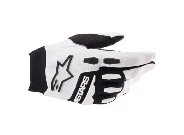 ALPINESTARS Мотоперчатки FULL BORE, Размер: XL, Цвет: White/Black от магазина rszone ALPINESTARS Мотоперчатки FULL BORE, Размер: XL, Цвет: White/Black