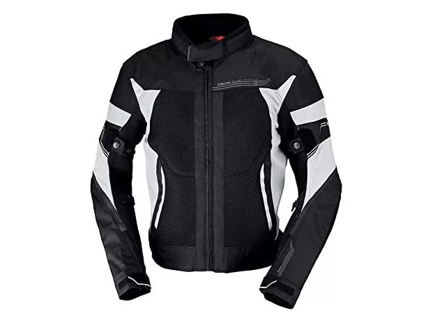 IXS Мотокуртка Zephiros, Размер: M, Цвет: BLACK/WHITE
