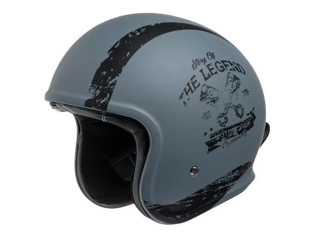 IXS Шлем 880, Размер: S, Цвет: 2.0 GREY MATT-BLACK