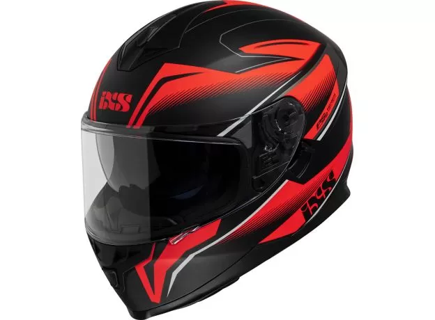 IXS Шлем 1100, Размер: XL, Цвет: 2.3 BLACK MATT-RED