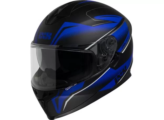 IXS Шлем 1100, Размер: XS, Цвет: 2.3 BLACK MATT-BLUE