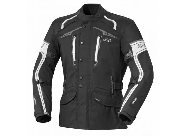 IXS Мотокуртка MONTGOMERY GORE-TEX женская, Размер: M, Цвет: BLACK/WHITE