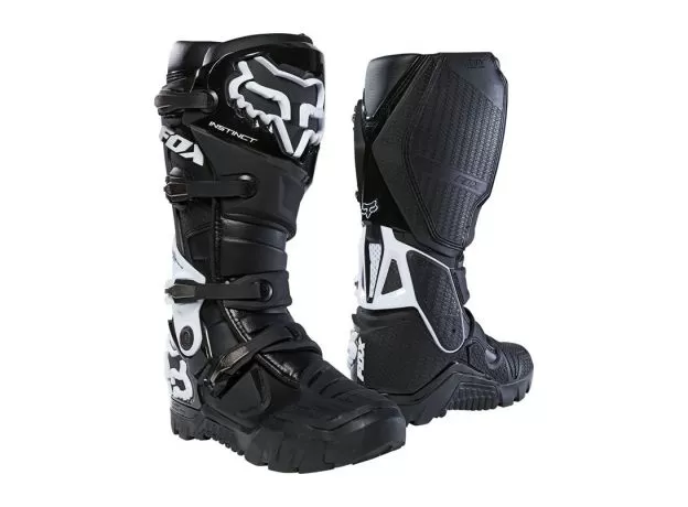 FOX Мотоботы INSTINCT X, Размер: 13, Цвет: Black 2022
