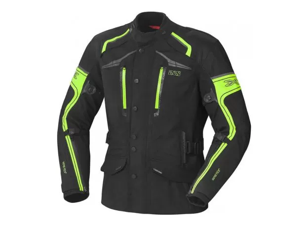 IXS Мотокуртка MONTGOMERY GORE-TEX женская, Размер: L, Цвет: BLACK/YELLOW