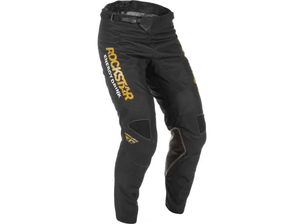 FLY RACING Кроссовые штаны Kinetic, Размер: 38, Цвет: 2022 ROCKSTAR черный/золотой 28