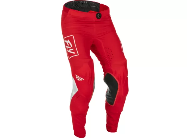 FLY RACING Кроссовые штаны LITE, Размер: 32, Цвет: 2022 красный/белый