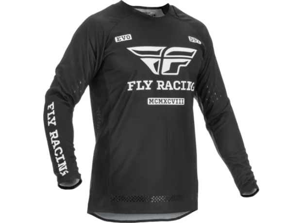 FLY RACING Джерси Evolution DST, Размер: XXL, Цвет: 2022 черный/белый