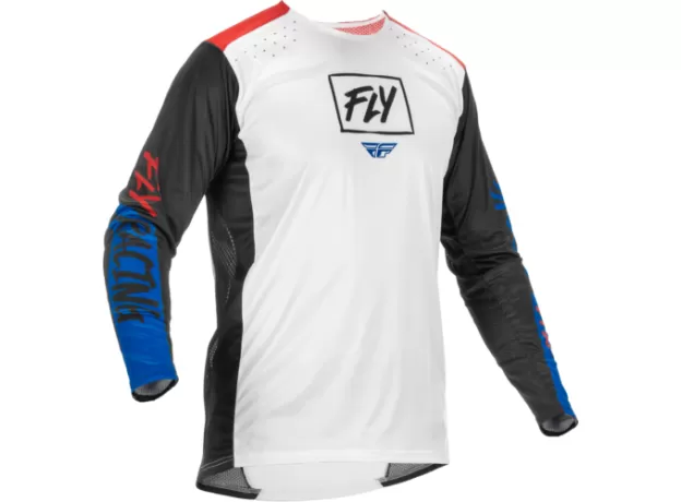FLY RACING Джерси LITE, Размер: M, Цвет: 2022 красный/белый/синий