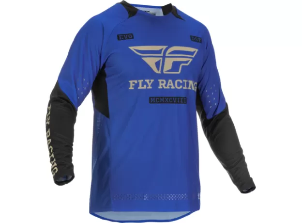 FLY RACING Джерси Evolution DST, Размер: L, Цвет: 2022 синий/черный