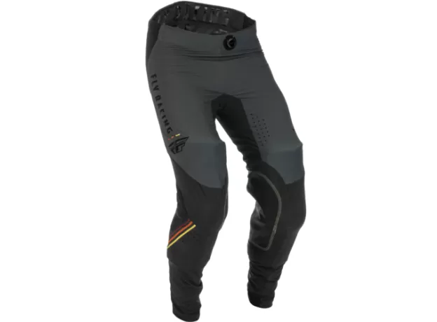 FLY RACING Кроссовые штаны LITE, Размер: 34, Цвет: 2022 S.E. SPEEDER серый/красный/желтый