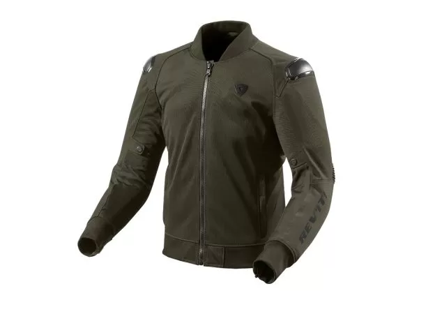 REV'IT! Мотокуртка Traction, Размер: 3XL, Цвет: D.Green-Black