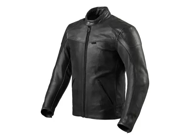 REV'IT! Мотокуртка кожаная Sherwood Air, Размер: 58, Цвет: Black