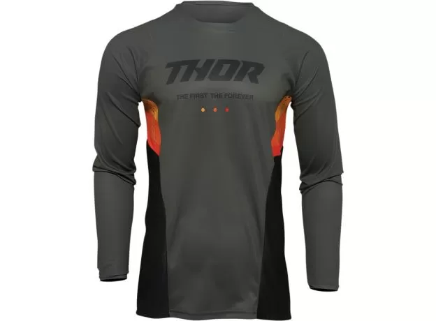 THOR Джерси PULSE, Размер: XL, Цвет: REACT ARMY/BLACK