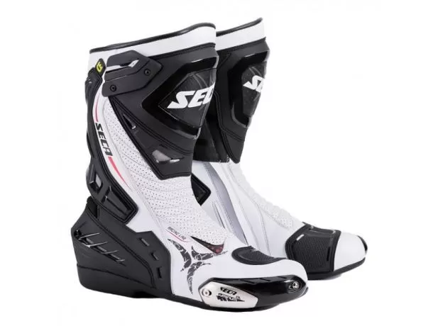 SECA Мотоботы Hyper, Размер: 42, Цвет: белый