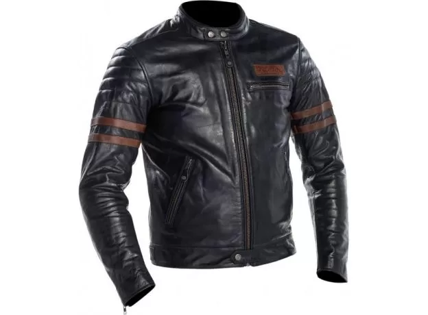 RICHA Мотокуртка кожаная CURTISS, Размер: 62, Цвет: GREEN