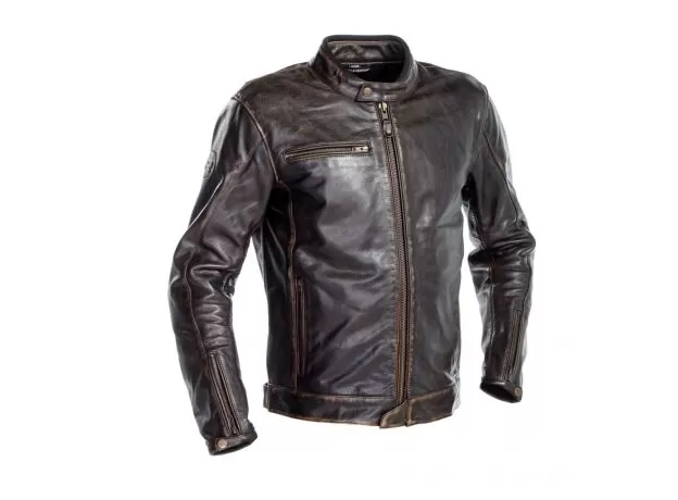 RICHA Мотокуртка кожаная NORMANDIE, Размер: 50, Цвет: Brown