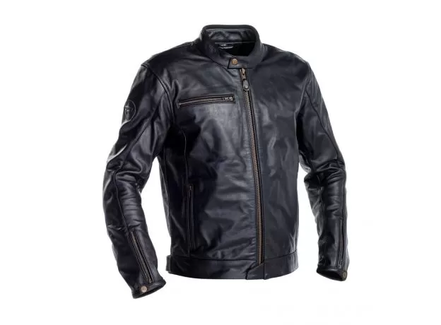 RICHA Мотокуртка кожаная NORMANDIE, Размер: 48, Цвет: Black