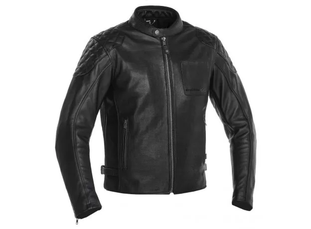 RICHA Мотокуртка кожаная YORKTOWN, Размер: 62, Цвет: Black