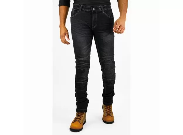 KOMINE Мотоджинсы WJ-747S, Размер: XXL, Цвет: Black