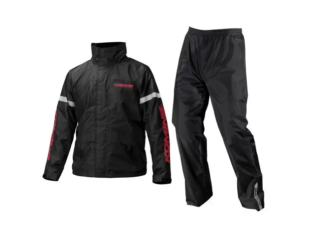 KOMINE Комбинезон-дождевик RK-543, Размер: XXL, Цвет: Black