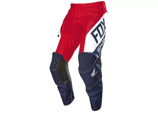FOX Кроссовые штаны 180, Размер: 36, Цвет: HONDA Navy/Red 2021