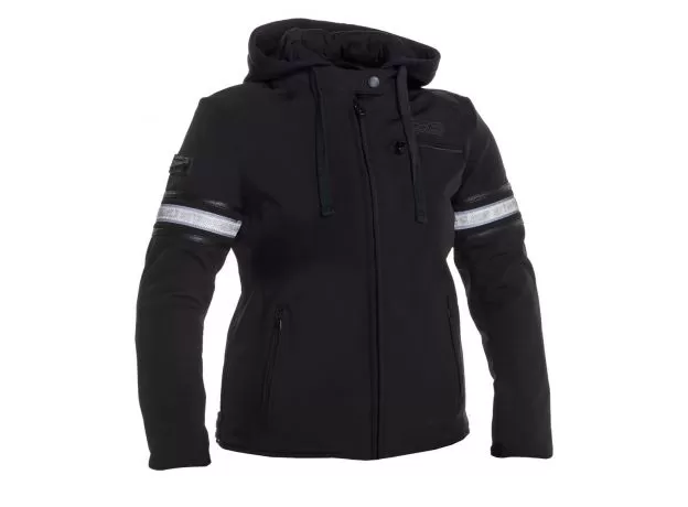 RICHA Мотокуртка кожаная TOULON 2 SOFTSHELL WP женская, Размер: M, Цвет: Black