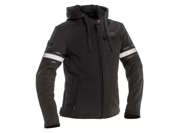 RICHA Мотокуртка кожаная TOULON 2 SOFTSHELL WP, Размер: XXL, Цвет: Black