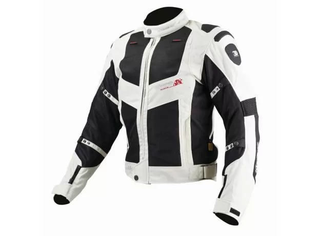 KOMINE Мотокуртка JJ-003 женская, Размер: L, Цвет: black/silver