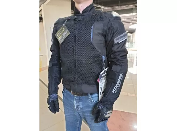 KOMINE Мотокуртка JK-107, Размер: XXL, Цвет: Black