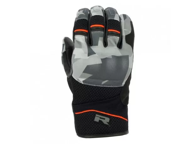RICHA Мотоперчатки DESERT 2, Размер: M, Цвет: BLACK CAMO FLUO RED