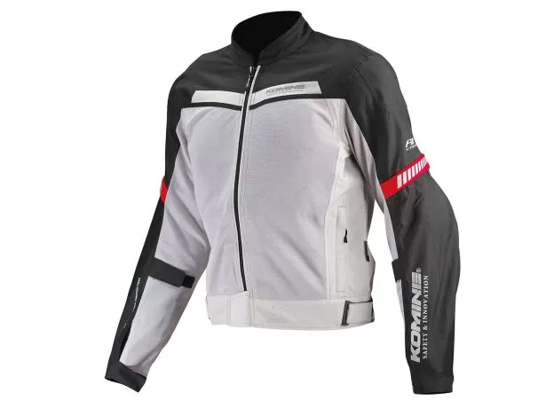 KOMINE Мотокуртка JK-127 женская, Размер: L, Цвет: LightGrey/Black