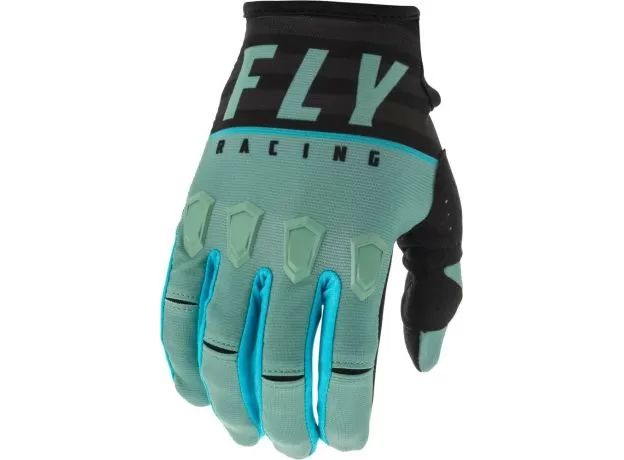 FLY RACING Мотоперчатки Kinetic, Размер: L, Цвет: 2020 K120 зеленый/черный