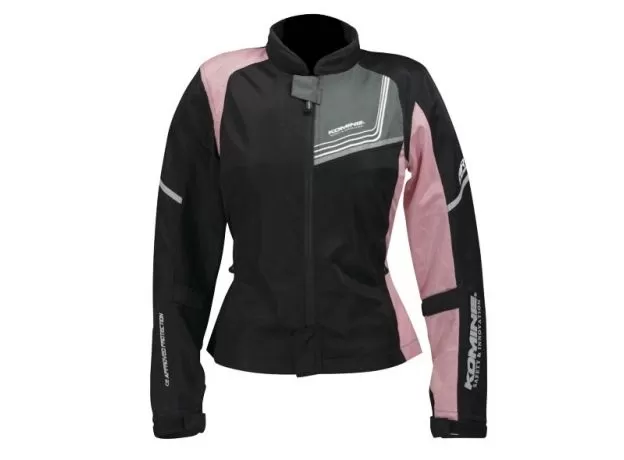 KOMINE Мотокуртка JK-117 женская, Размер: M, Цвет: Black/Pink