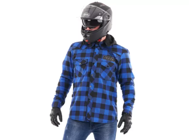 DRAGONFLY Моторубашка STREETFIGTER, Размер: S, Цвет: Blue