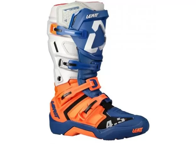 LEATT Мотоботы 4.5 Enduro, Размер: 42, Цвет: Orange