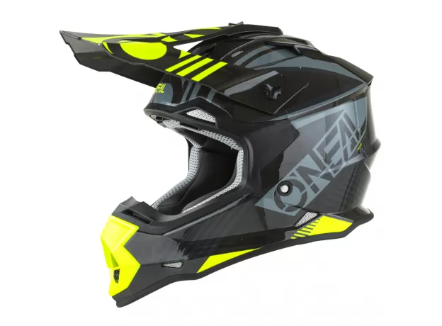 O’NEAL Шлем 2Series, Размер: M, Цвет: RUSH V.22 Gray/Neon yellow