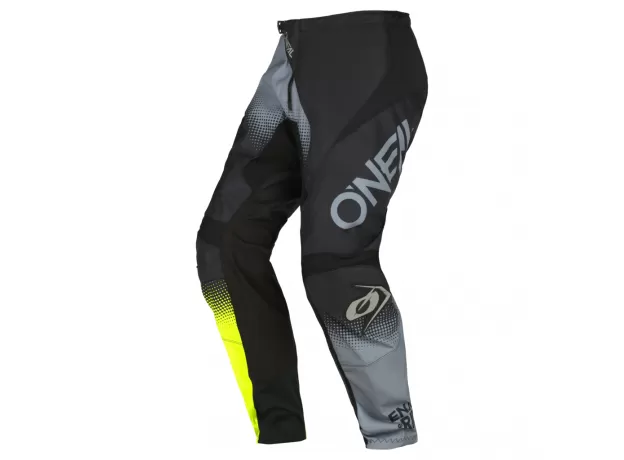 O’NEAL Кроссовые штаны ELEMENT, Размер: 34, Цвет: RACEWEAR V.22 Black/Gray/Neon yellow