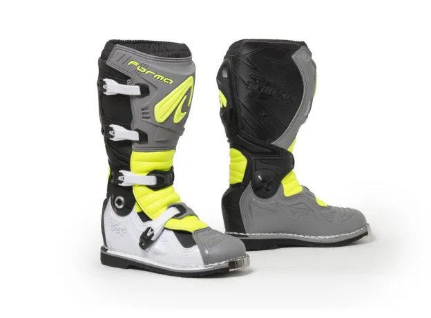 FORMA Мотоботы TERRAIN EVOLUTION TX, Размер: 43, Цвет: GREY/WHITE/YELLOW FLUO