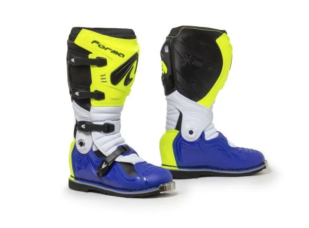 FORMA Мотоботы TERRAIN EVOLUTION TX, Размер: 39, Цвет: YELLOW FLUO/WHITE/BLUE
