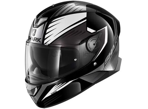 SHARK Шлем SKWAL 2, Размер: S, Цвет: HALLDER Black White Anthracite от магазина rszone SHARK Шлем SKWAL 2, Размер: S, Цвет: HALLDER Black White Anthracite