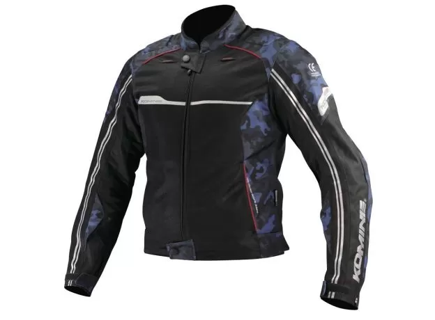 KOMINE Мотокуртка JK-126, Размер: XL, Цвет: BlueCamo/Black