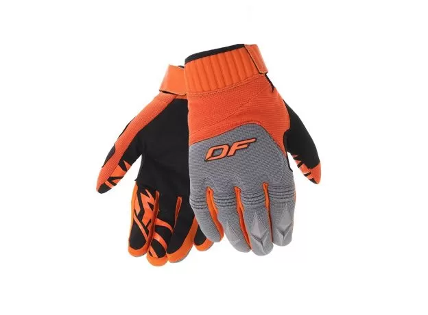 DRAGONFLY Мотоперчатки ENDURO, Размер: 3XL, Цвет: Grey/Orange/Black